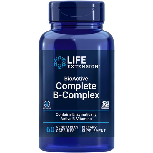 沿寿LIFE EXTENSION 复合维生素B族 60粒（ BioActive Complete B-Complex） 商品图0