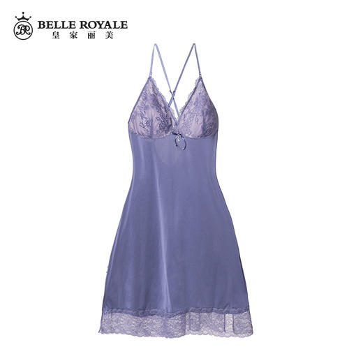 皇家丽美丝质性感可调节肩带睡裙薄款D907 商品图3