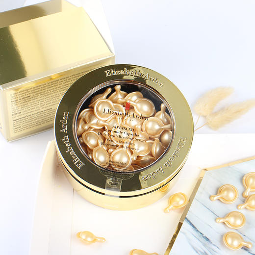 伊丽莎白雅顿金胶修护维稳次抛精华胶囊神经酰胺30/60粒/90粒 商品图0