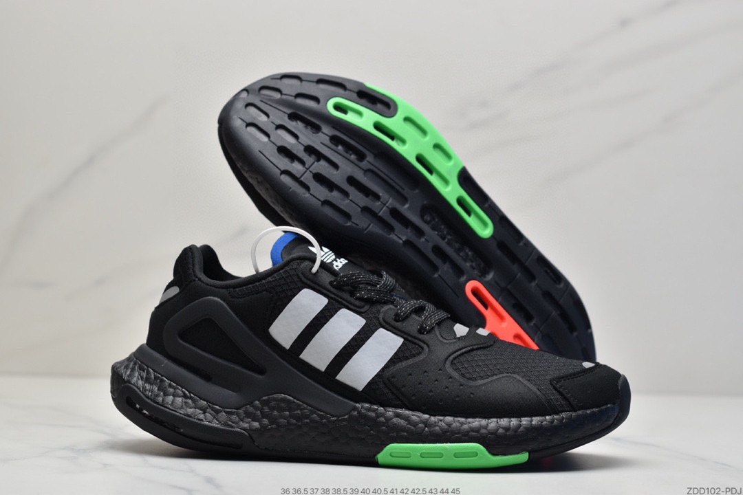 阿迪达斯三叶草adidas originals day jogger boost夜行者2代爆米花