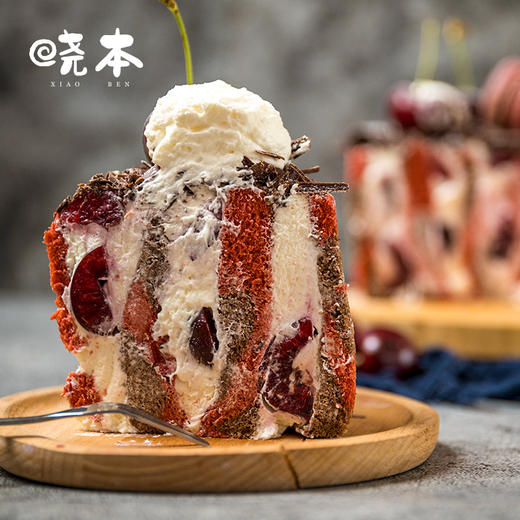 摩羯黑森林｜红丝绒巧克力车厘子蛋糕 商品图4