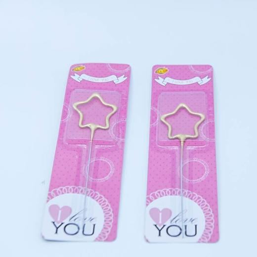 网上很火的仙女棒蜡烛，单拍不发货，随蛋糕一起配送~ 商品图2