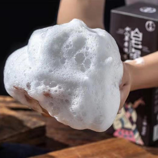 正安优选·皂角十八草本洗发水  原味本草 天然皂素 泡泡细密 商品图3