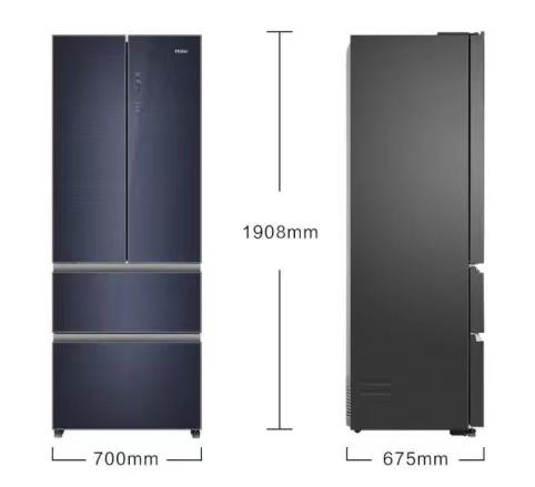 海尔446升大容量节能变频风冷无霜家用冰箱【LY】 商品图3