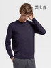 【断码清仓 不退不换】【100%绵羊毛】男款圆领【超细美丽诺纯羊毛衫】通勤打底外穿针织衫H221090158 （现货 ） 商品缩略图9