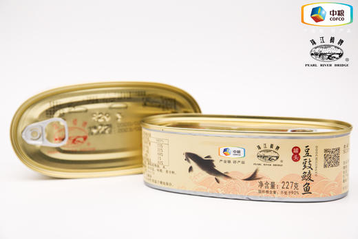 中粮 豆豉鲮鱼罐头 227g*3罐熟食即食速食海鲜鲮鱼肉鱼罐头 商品图2