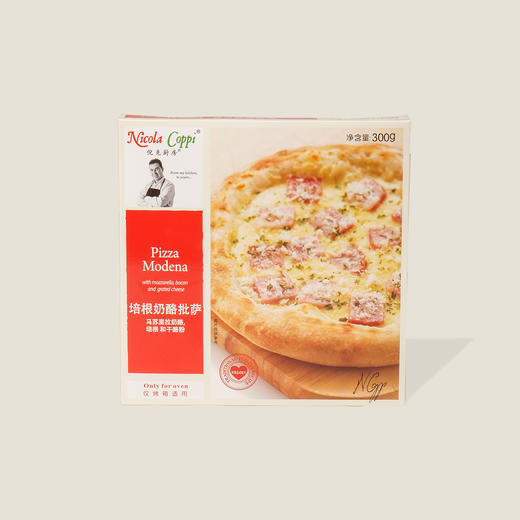 倪克厨房-9寸培根奶酪披萨 300g 商品图0