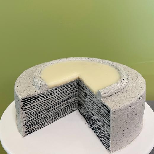 黑芝麻豆乳千层 / 手磨黑芝麻喷香细腻 / 纯动物奶油 商品图0