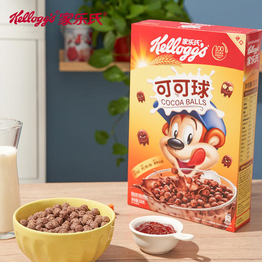 泰国家乐氏谷维滋/香甜玉米片/可可球 营养多多元气满满 口口香脆 032312/033587/030417 商品图2