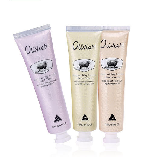澳洲进口Oliviam绵羊油护手霜保湿滋润防皲裂 70g/支 玫瑰，腊菊，薰衣草 商品图0