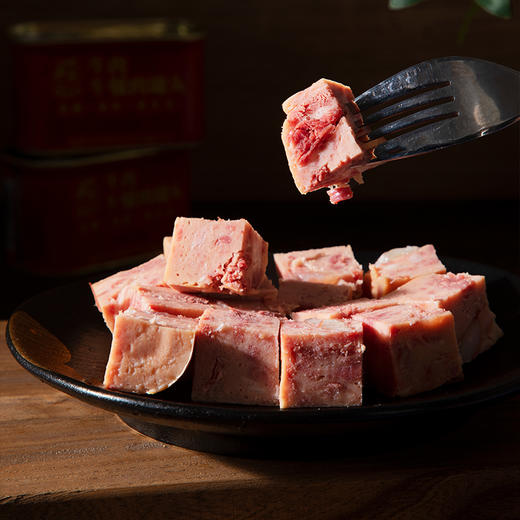 【插秧双十一】爱妻牛排火锅 牛肉午餐肉198g*6罐 【赠火腿午餐肉198g*1罐】 [福利品] 商品图5