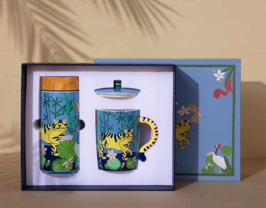 法国插画师联名款 日出之地系列随身杯+马克杯套装 商品图2