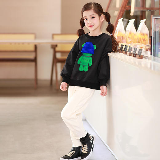 龙之涵春秋卫衣卫裤合集 全棉中大童时尚洋气爆款热卖 商品图8