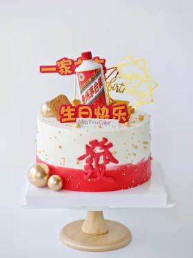定制款蛋糕 - MOUTAI主题蛋糕