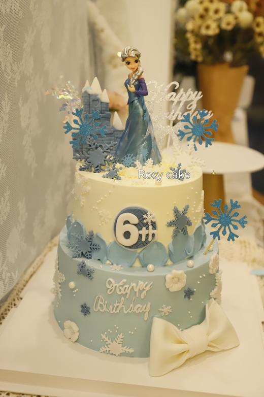 冰雪奇缘蝴蝶结双层 商品图0