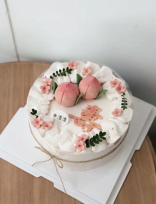 寿桃（翻糖） 商品图0
