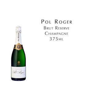 【375ml小规格】宝禄爵珍藏天然型香槟（起泡葡萄酒） Pol Roger Brut Reserve Champagne 375ml