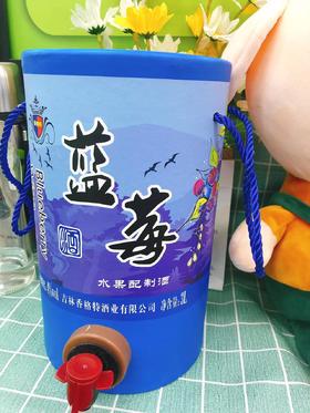 蓝莓酒一桶