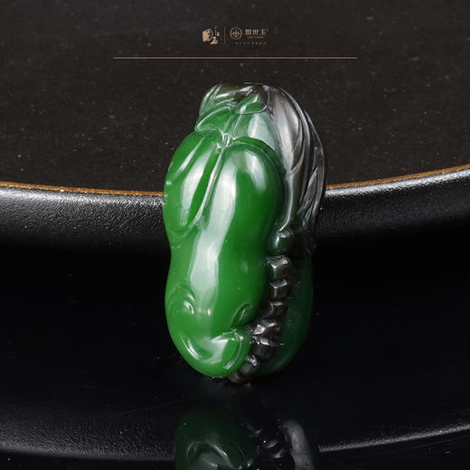 新疆国玉盟世玉和田玉碧玉挂件【带证书·顺丰物流】 商品图1
