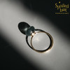 SpoiledBrat Jewelry18k金苔藓海蓝宝戒指 商品缩略图2
