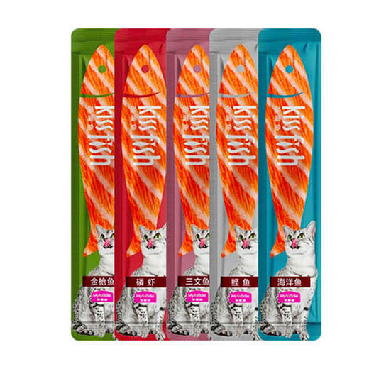 麦富迪亲嘴鱼猫条14g*5支 商品图3