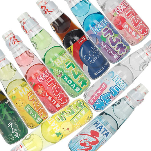 哈达水果味波子汽水200ml 超人气饮料好喝又好玩 022674/022677/023594/024501/024658/025034/025035/025037/025039/024499 商品图1