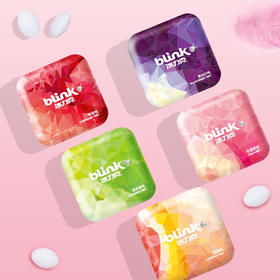 德国BLINK冰力克果粉薄荷糖15g 草莓味/黑加仑味/百香芒果味/蜜桃味 饭后两粒清新口气 062571/062572/062576/063771