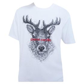 皮尔卡丹鹿狼鲸70周年限定男士T恤棉质短袖衫汗衫男WP752100