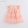 马克珍妮2022年夏装新款 女童蝴蝶袖网纱背心裙 儿童裙子220999 商品缩略图1