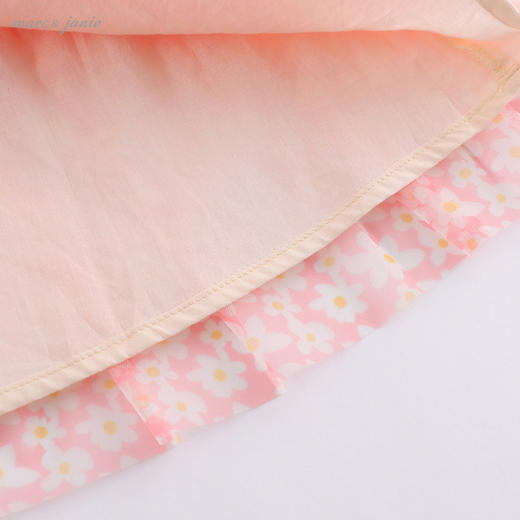 马克珍妮2022年夏装新款 女童蝴蝶袖网纱背心裙 儿童裙子220999 商品图4