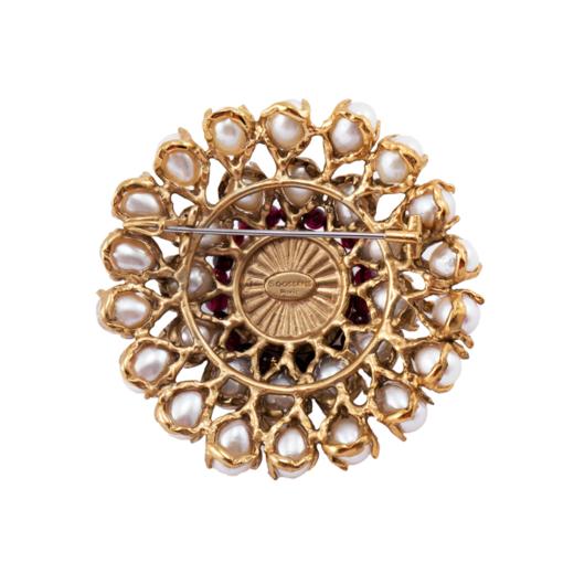 订购6个月到｜Goossens Paris-Perles Baroques-天然水晶 巴洛克珍珠 胸针 ［法国设计师］ 商品图1