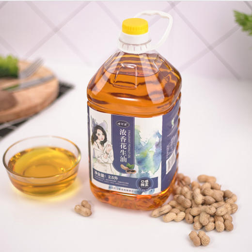 堵河源 浓香小榨花生油2.5升/壶 十堰房县 商品图1