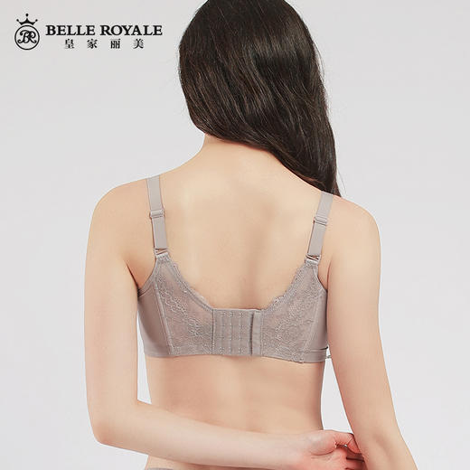 皇家丽美记忆钢圈收副乳3/4罩杯调整型文胸WJ907-1 商品图5