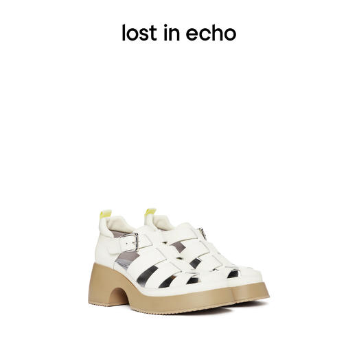 [福利价]lost in echo 原创设计师品牌 编织罗马鞋厚底罗马凉鞋 商品图0