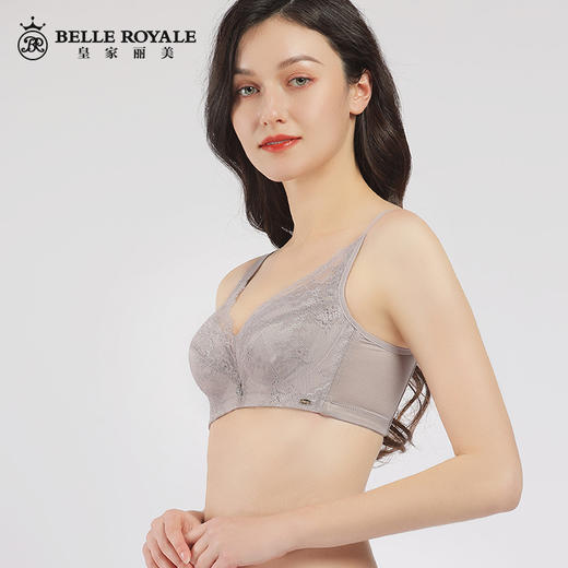 皇家丽美记忆钢圈收副乳3/4罩杯调整型文胸WJ907-1 商品图4
