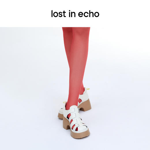 [福利价]lost in echo 原创设计师品牌 编织罗马鞋厚底罗马凉鞋 商品图3