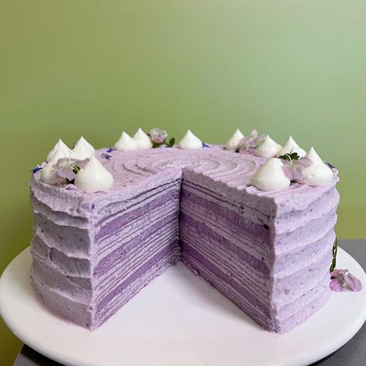 荔浦芋泥千层 / 荔浦芋泥入料额外添加紫薯粉 / 纯动物奶油 商品图1