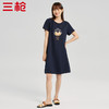 Threegun三枪 【水柔棉】圆领短袖女士家居裙睡裙-70478A011 商品缩略图14