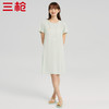 Threegun三枪 【水柔棉】圆领短袖女士家居裙睡裙-70478A011 商品缩略图13