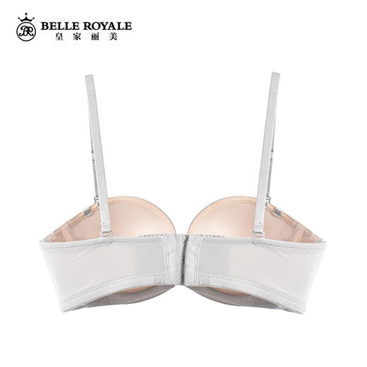 皇家丽美深V聚拢收副乳光面文胸有钢圈纯色性感可脱肩带1909-2 商品图7