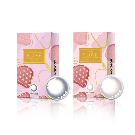 【特价款】F01-F.LOVE 半年抛 1片 14.0mm 38%含水 商品图1