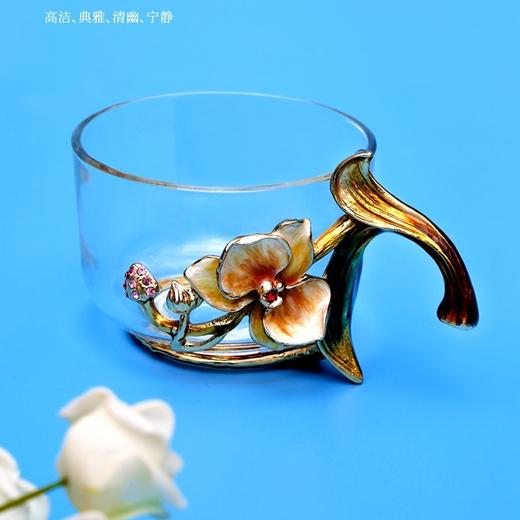 B-LB-R33502/33501罗比罗丹 花之语杯珐琅彩花茶杯 商品图2