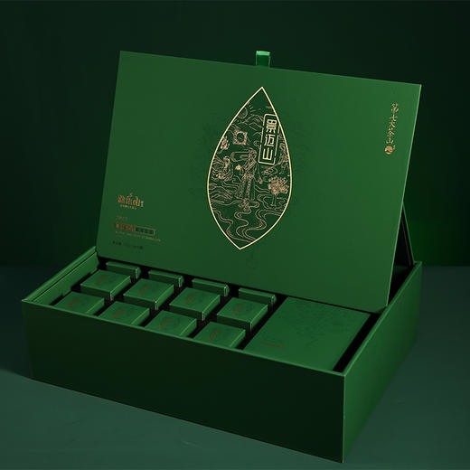 2022第七大茶山 (景迈龙珠）生茶礼盒装（带杯）112g 商品图2