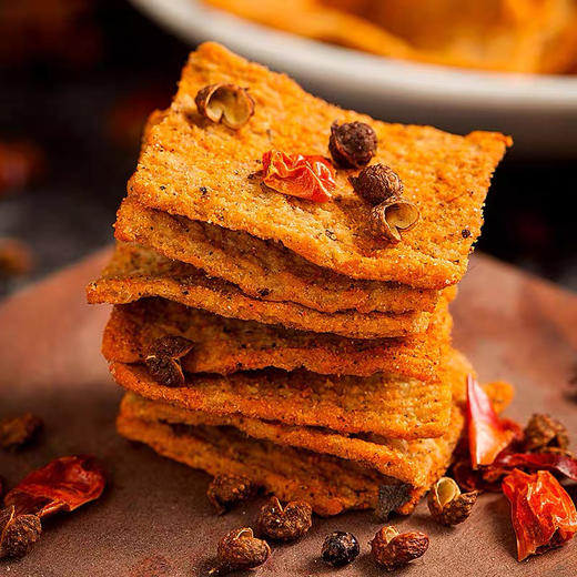 兴邦花椒锅巴250g -盒装 商品图0