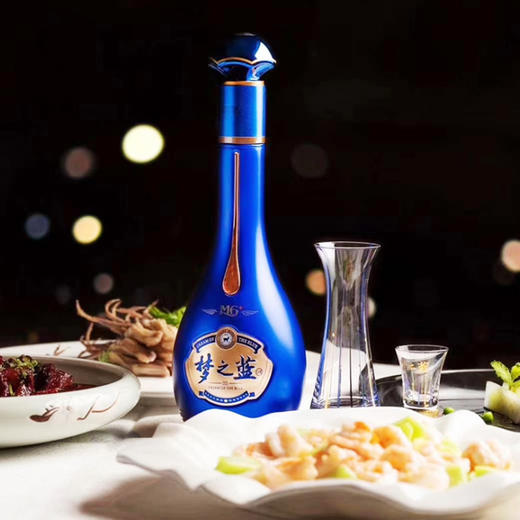 洋河梦之蓝M6+40.8度-浓香型白酒-550ml 商品图2