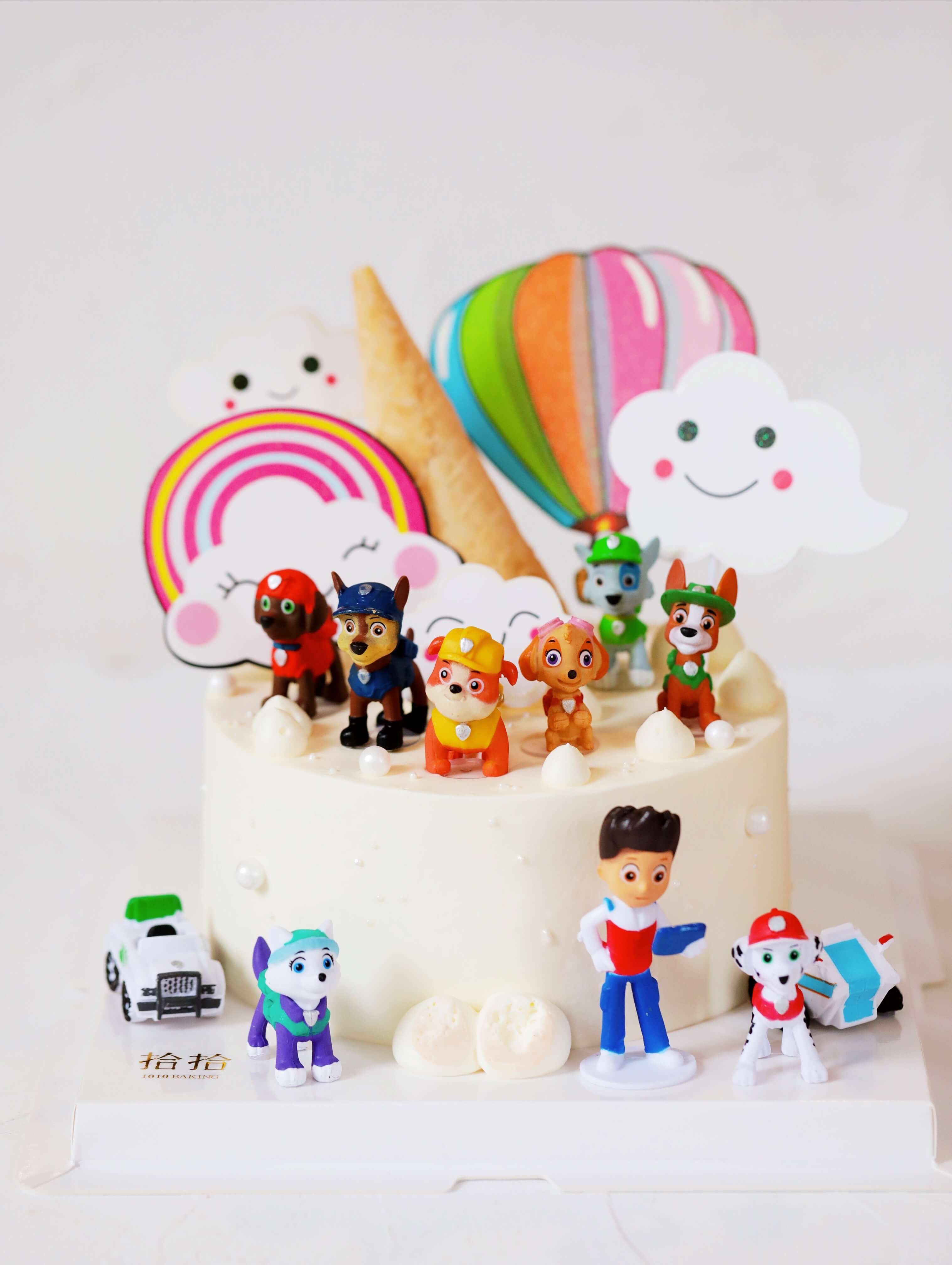 「汪汪队立大功」100%动物奶油（附图6寸·提前3小时预订）