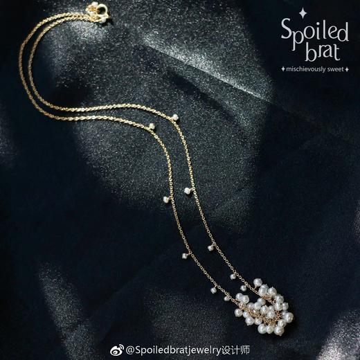 SpoiledBrat Jewelry 瀑布系列珍珠项链 商品图0