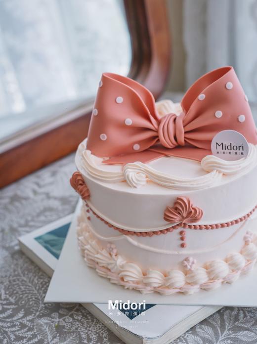 波波公主 | 女孩 周岁百日蝴蝶结 粉色-低糖处理无添加 商品图5