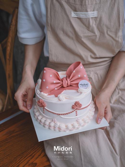 波波公主 | 女孩 周岁百日蝴蝶结 粉色-低糖处理无添加 商品图7