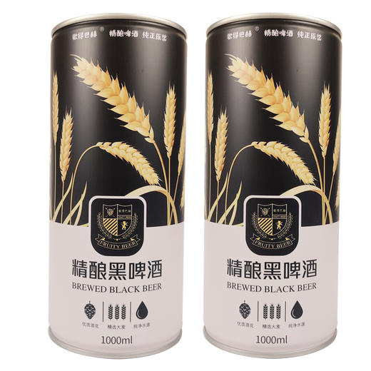 ▽[啤酒]泉堡歌得巴赫(黑啤)精酿啤酒1000ML 商品图1